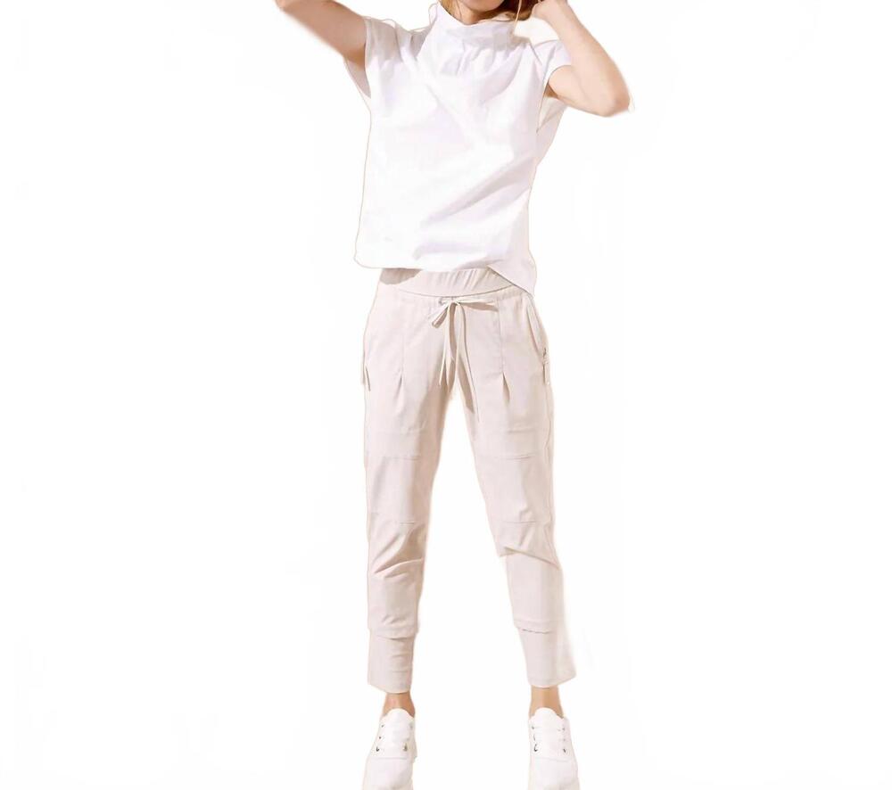NEW RAFFAELLO ROSSI candy pant in kalk